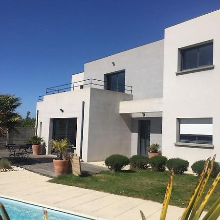 Yquelon Maison Moderne Avec Piscine Chauffee Dans La Baie Du Mont St Michel 200M2 מראה חיצוני תמונה