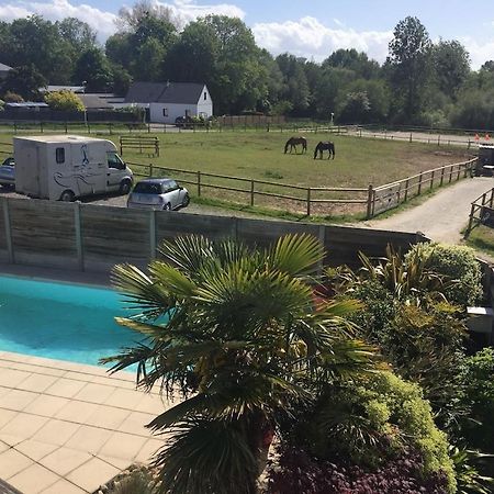 Yquelon Maison Moderne Avec Piscine Chauffee Dans La Baie Du Mont St Michel 200M2 מראה חיצוני תמונה